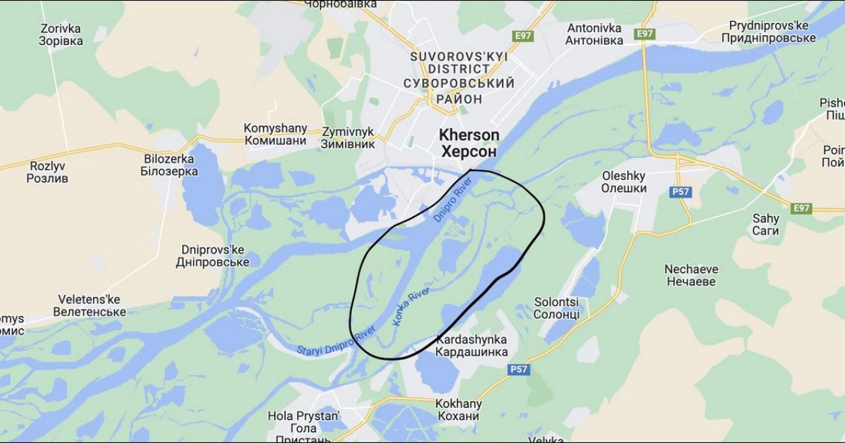 место патруля оккупантов